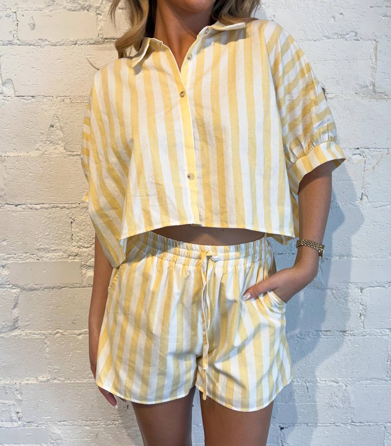 Adeline - Limoncello Boxy Shirt
