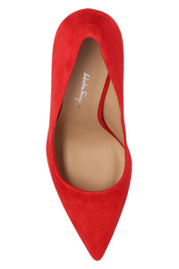 Salvatore Ferragamo - Women's Suede Stiletto Pumps