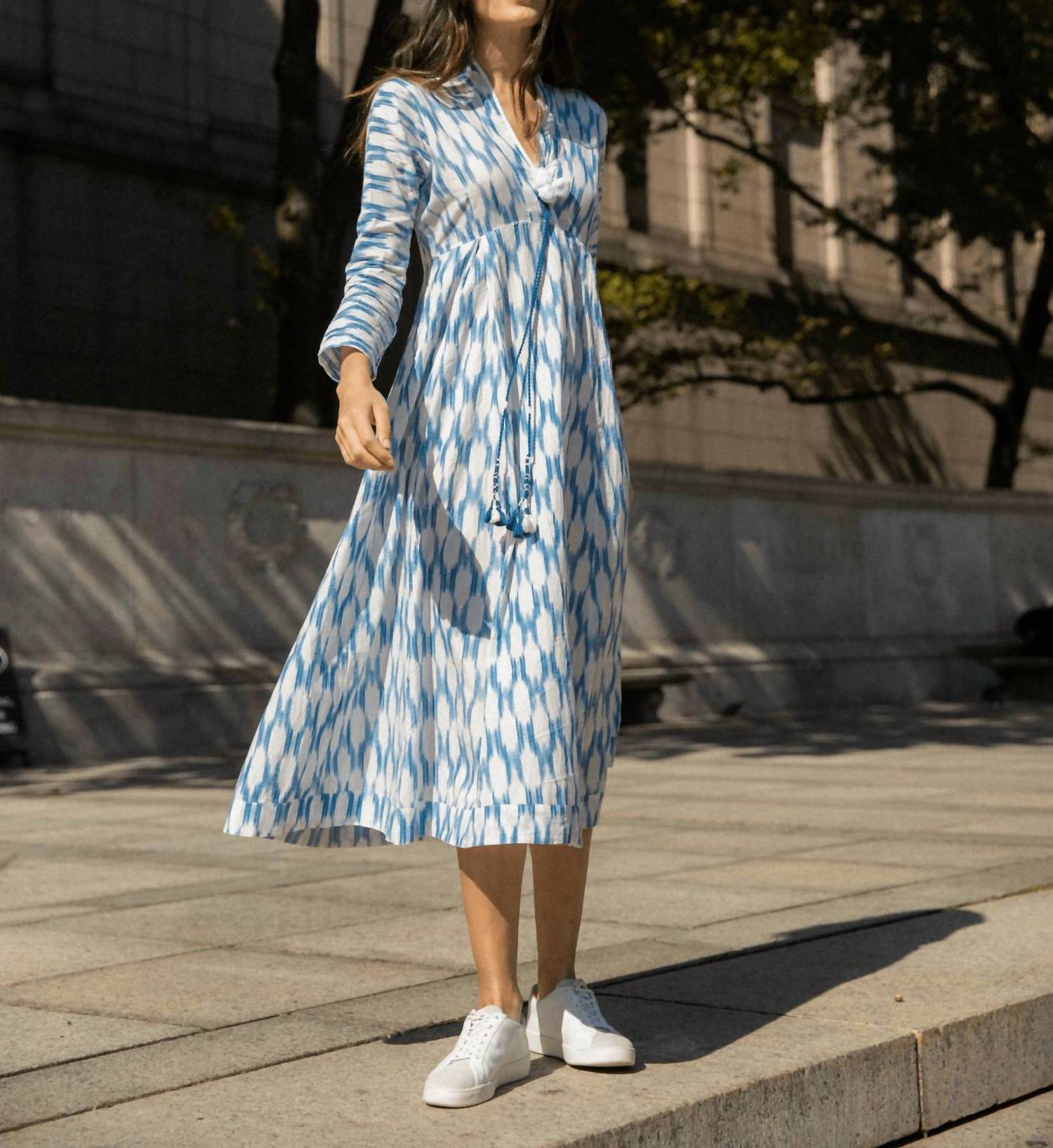 Guadalupe Design - Nora Ikat Midi Dress