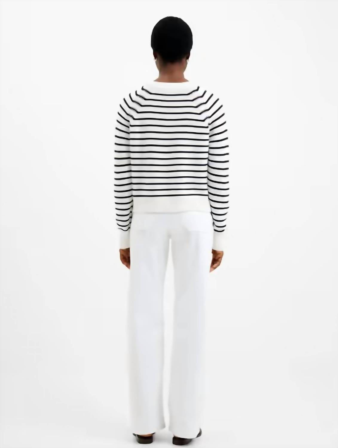 French Connection - Women's Lillie Mozart Stripe Crew Sweater