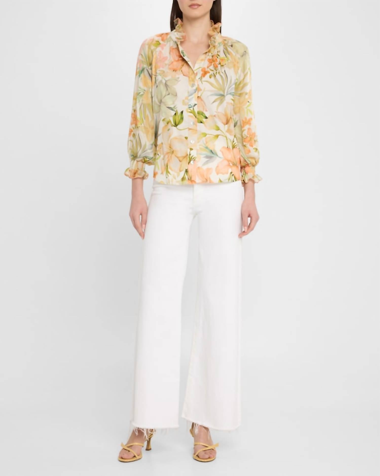 Finley - Fiona Botanical Print Shirt