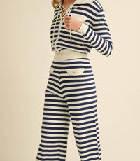 Heyson - Marine Lace Up Top