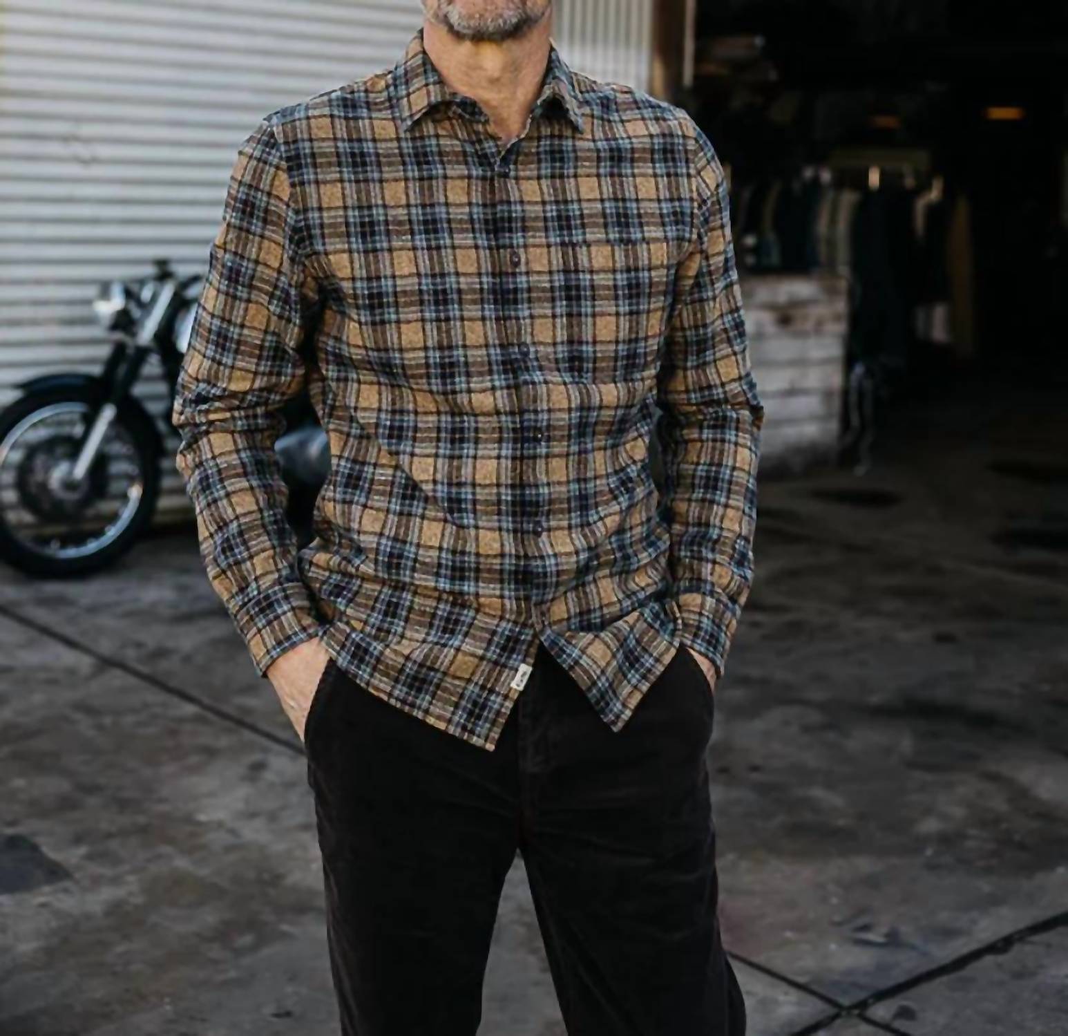 Hiroshi Kato - Ripper Triple Twisted Plaid Shirt