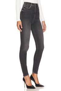 Mother Tippy Top Looker Jean in the night is watching - women's jeans - detail view