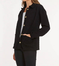 Mododoc - Quilted Long Sleeve Cardigan