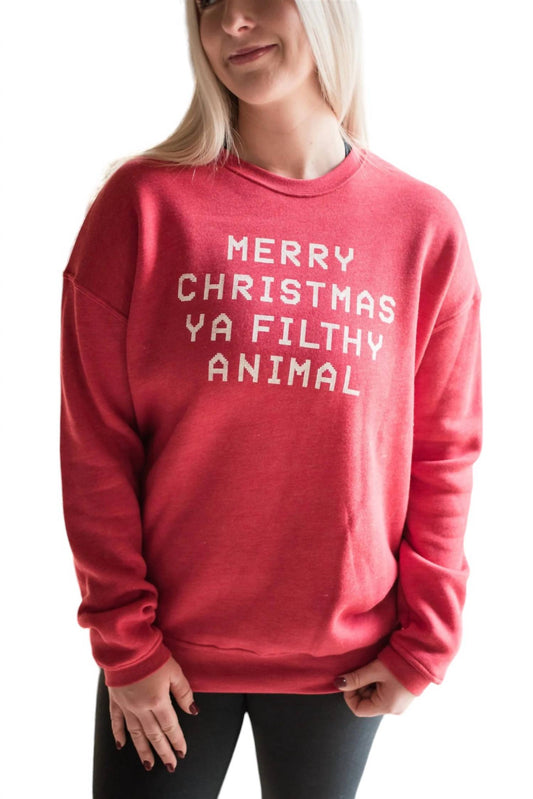 Oat Collective - Merry Christmas Crewneck Sweatshirt