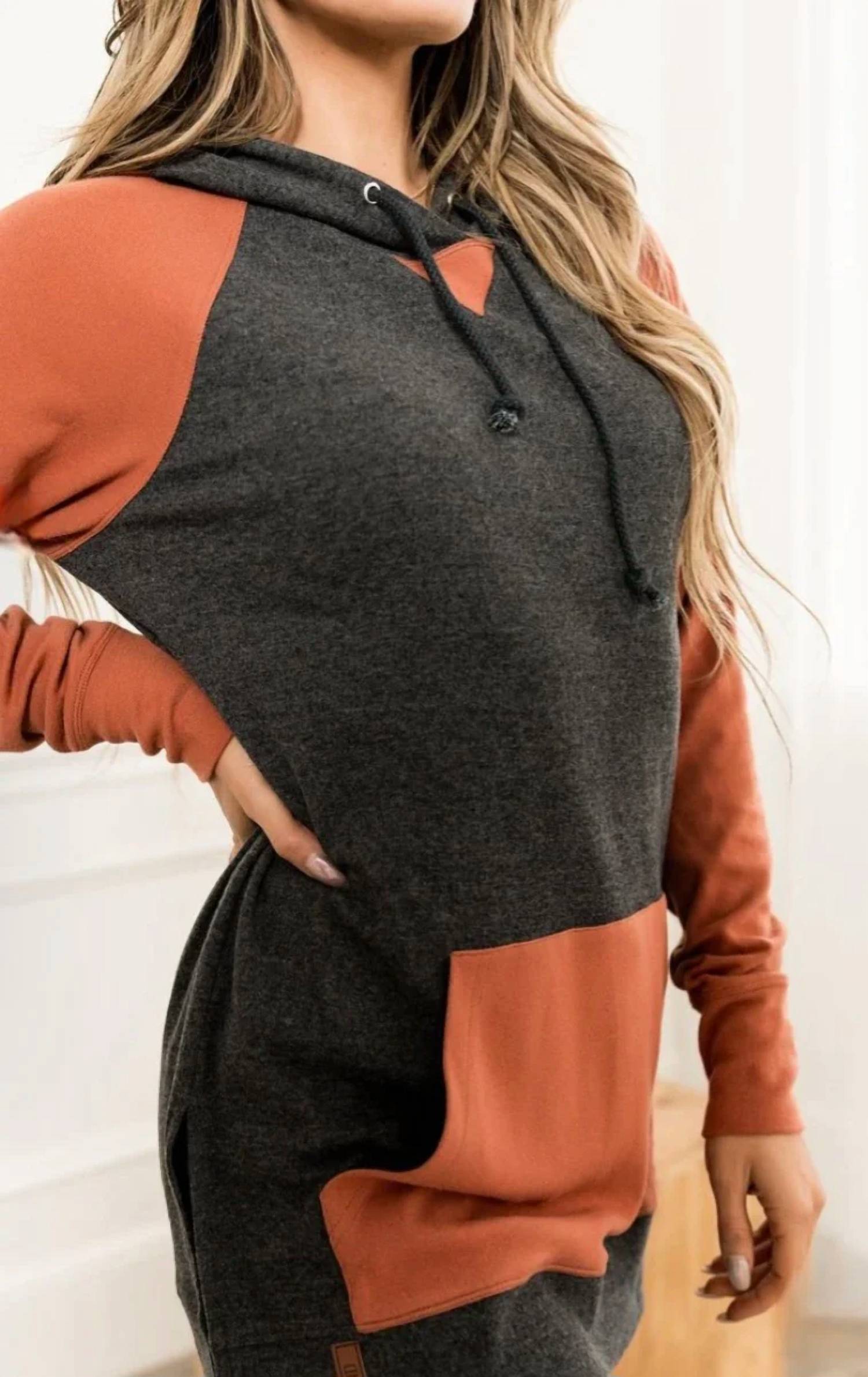 Ampersand Ave - Autumn Side Slit Hoodie