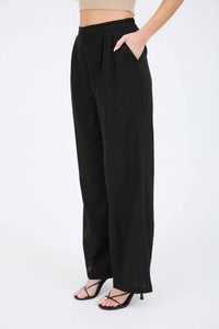 The Workshop Studio - High Waisted Front Pleat Pants