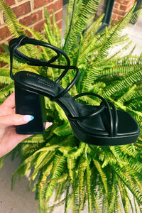 Let'S See Style - Women's Crystal Platform Heel