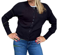 Nic + Zoe - Snap It Pure Cardigan