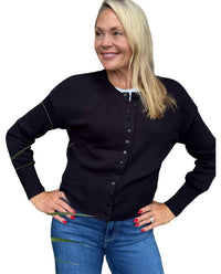Nic + Zoe - Snap It Pure Cardigan