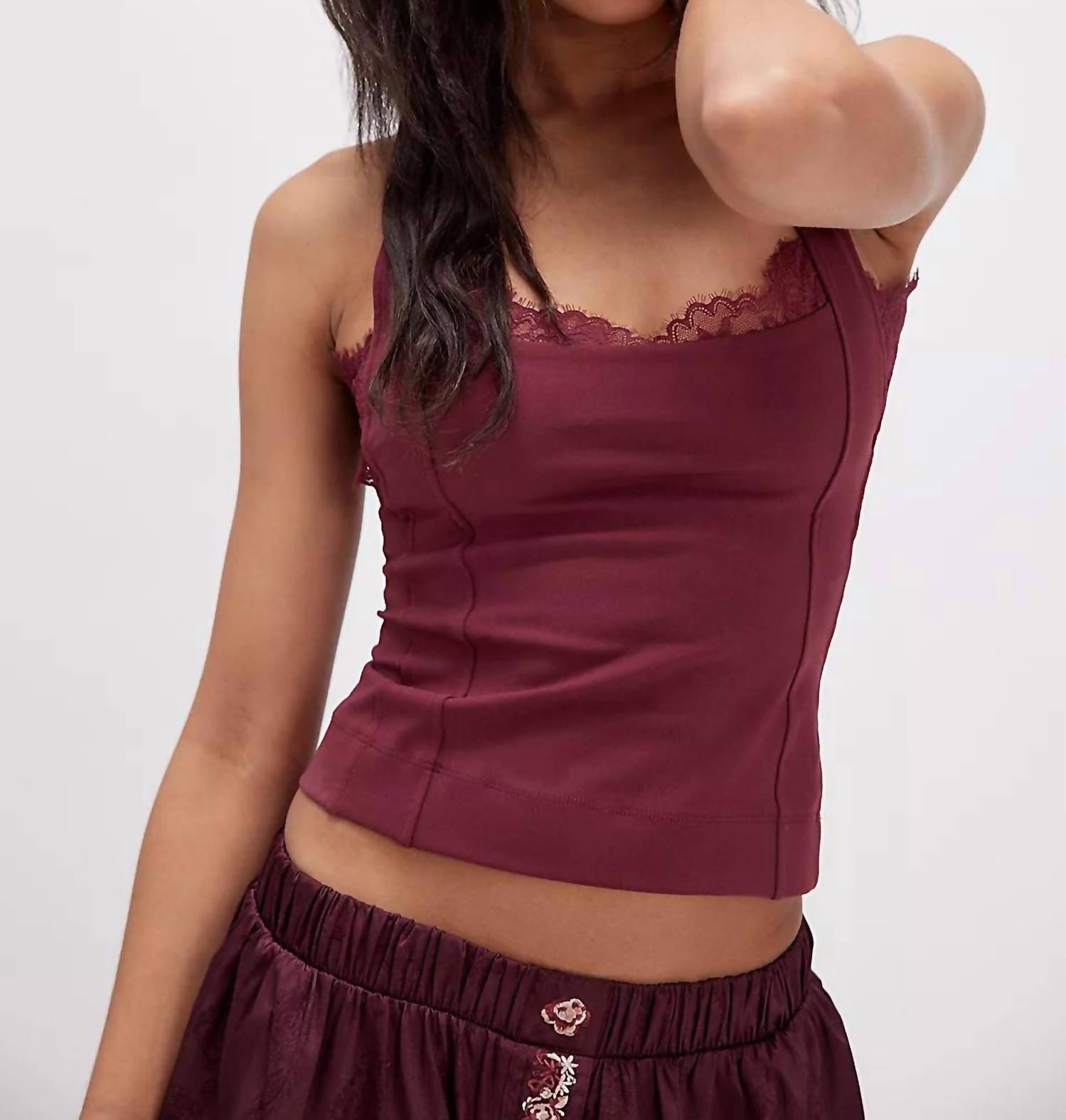 Free People - Looking Good Square Neck Camisole