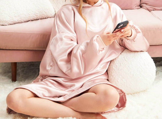 Kitsch - Glazey Satin Hoodie