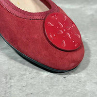 Clarks - Women's Gracelin Zone Suede Slip On Ballet Flat