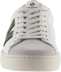 VICTORIA Women's Berlin Leather Sneakers in botella - women's sneaker - detail view