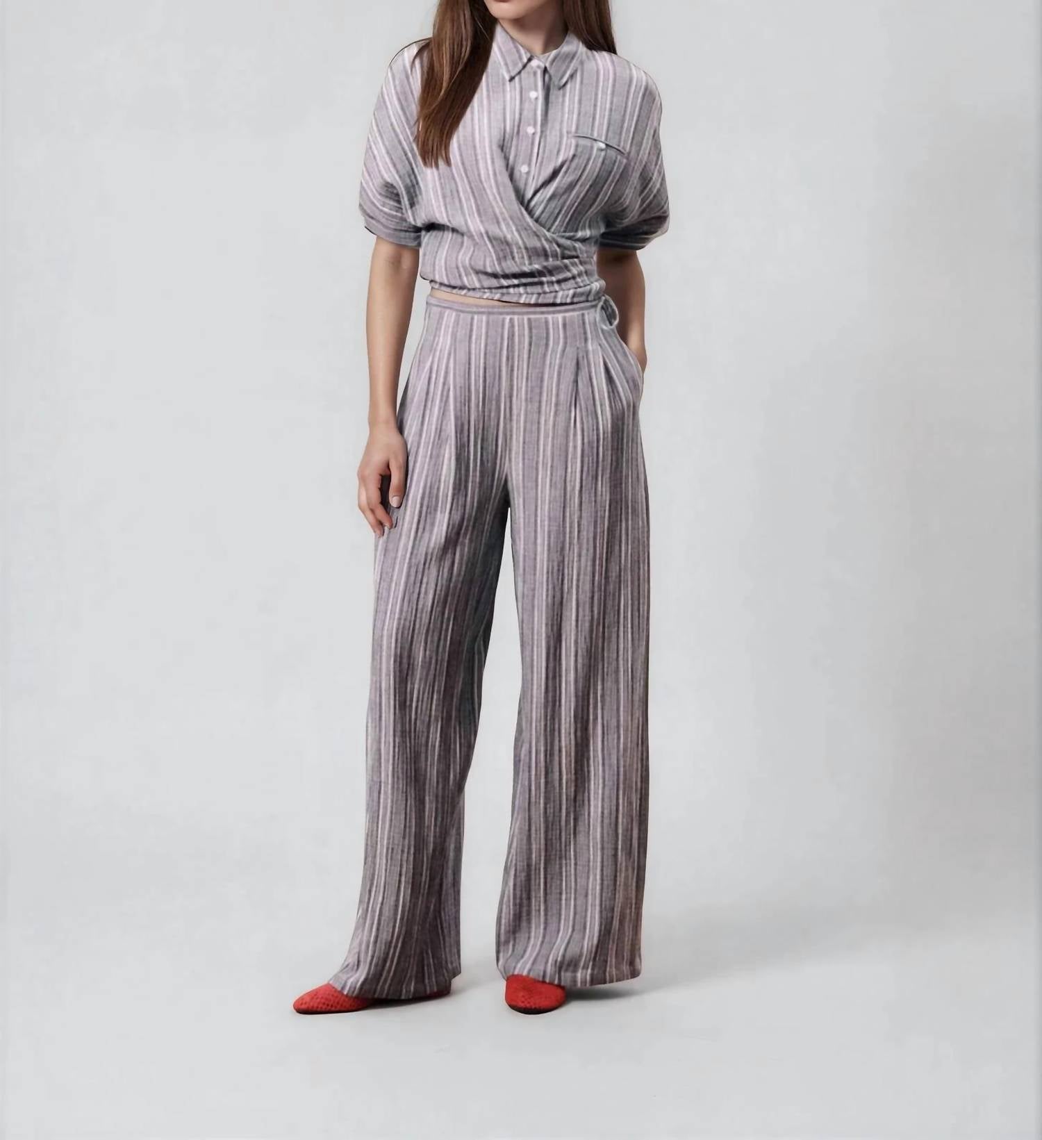 Frnch - Jean Chic Wide-leg Trousers
