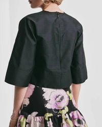 Bytimo - Taffeta Crew Neck Top