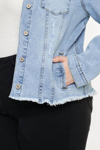 Kancan - Zoey Denim Jacket - Plus