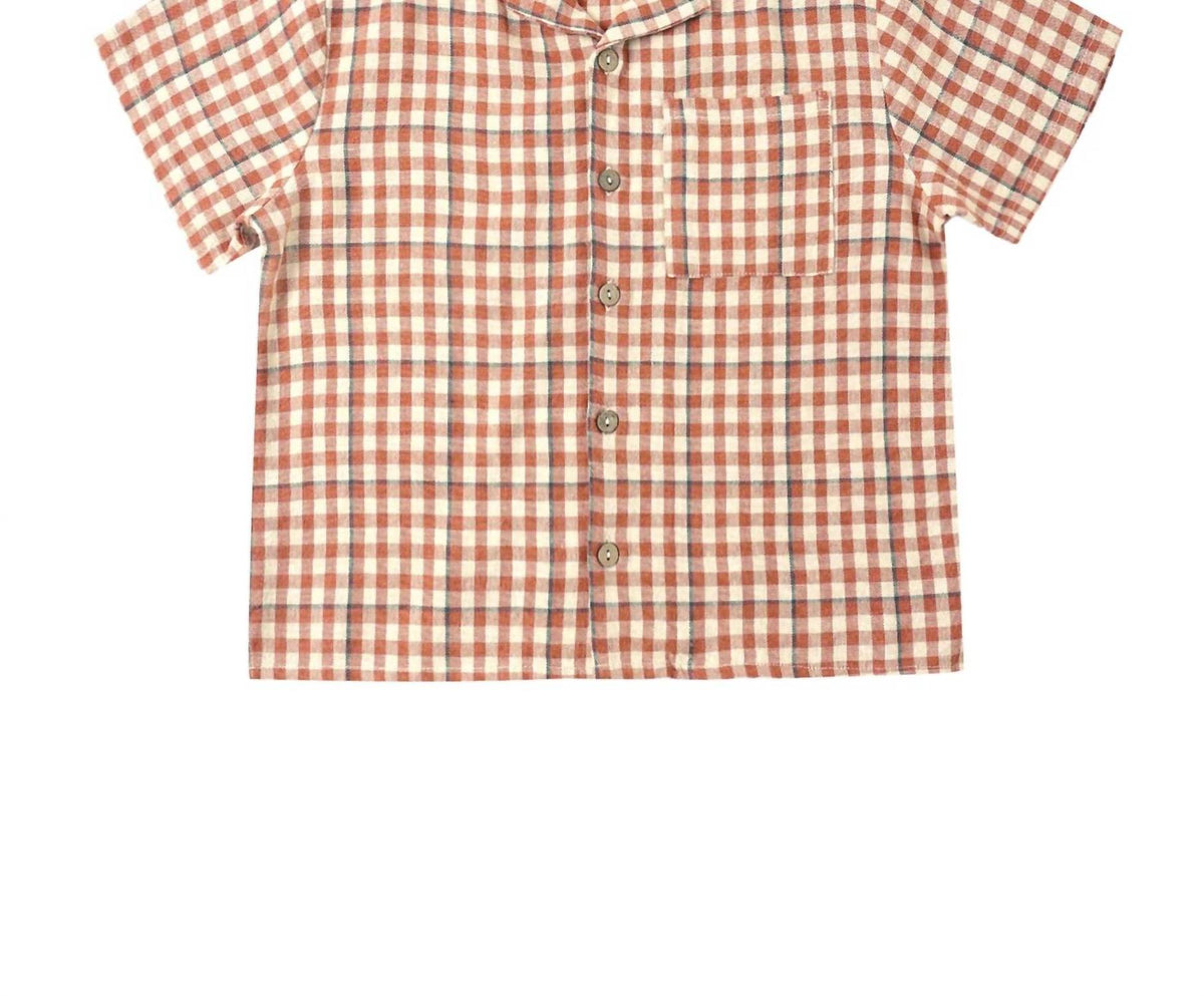 Rylee + Cru - Kid's Lapel Collar Shirt
