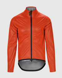 Assos Men's Quipe Targa Riding Rain Jacket in propeller orange - men's jacket