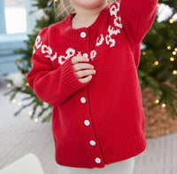 Sail To Sable - Girls Bow Cardigan