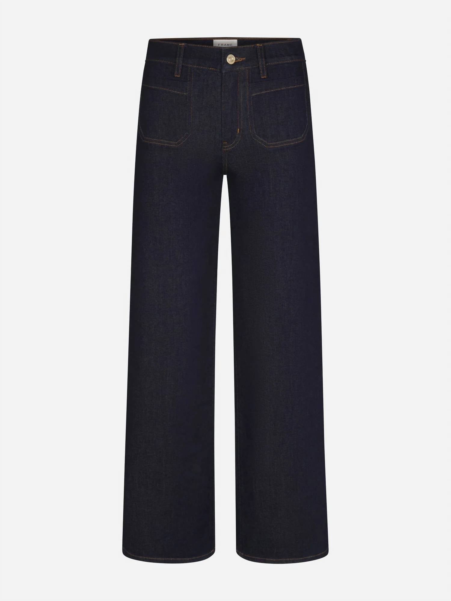 Frame - Le Slim Palazzo Modernist Pocket Jeans