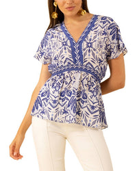 Hale Bob - Persephone Silk Top