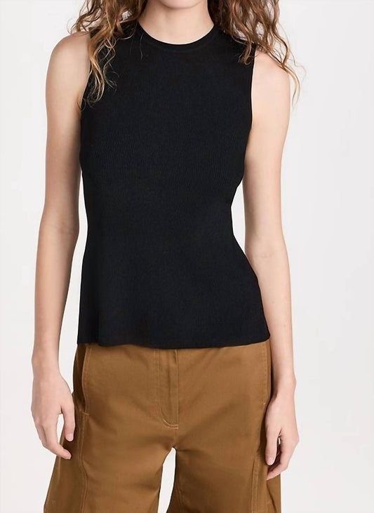 Tibi - Giselle Stretch Openback Tank