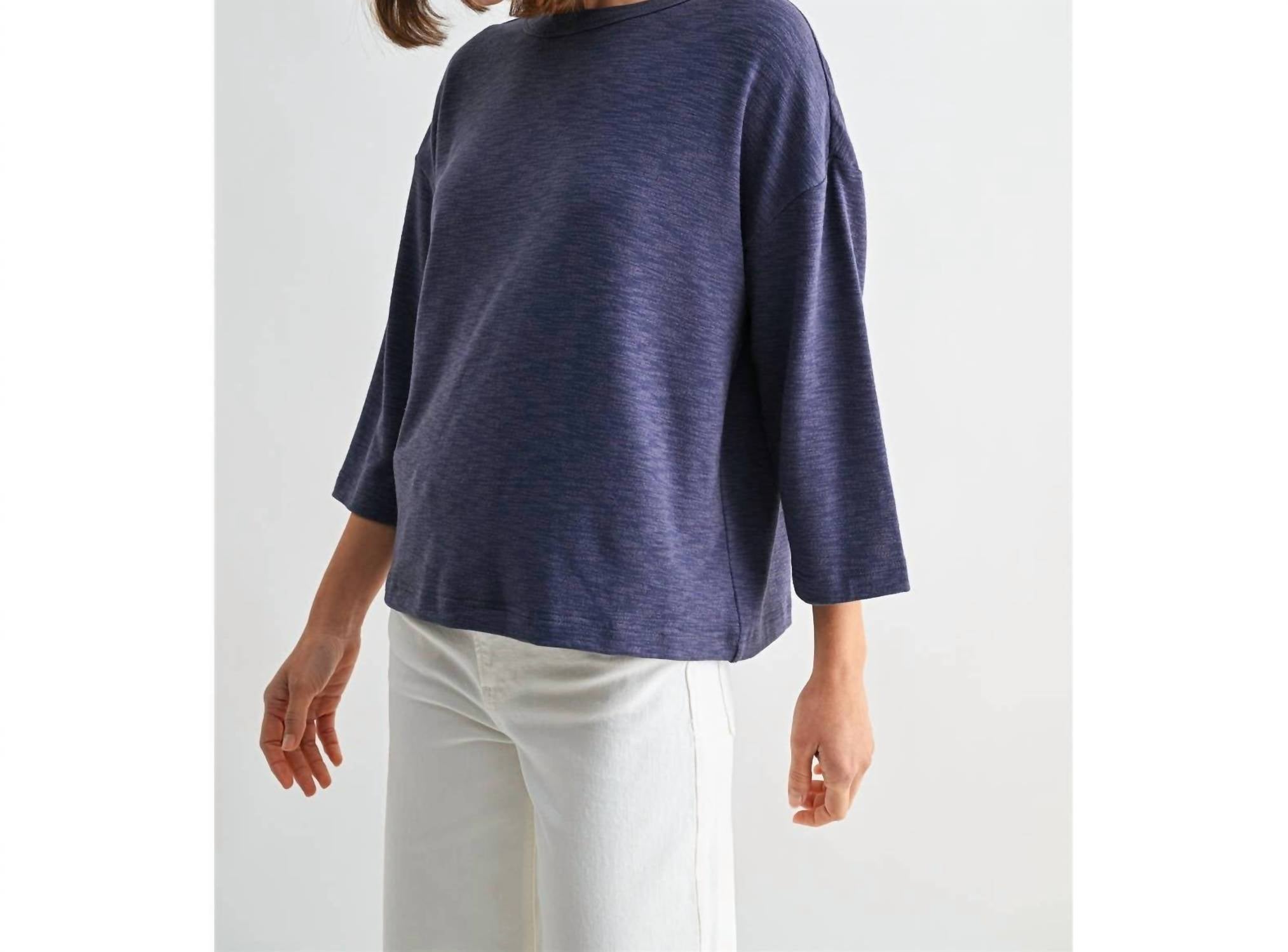 Fun 2 Fun - Knit Drop Shoulder Top