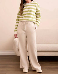 Tribal - Stretch Ponte Palazzo Pull-on Pant
