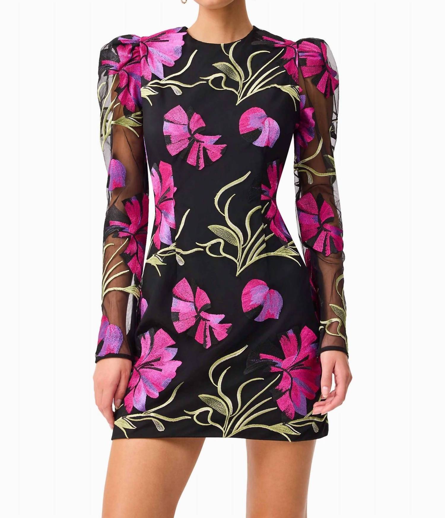 Elliatt - Amaya Long Sleeve Mini Dress