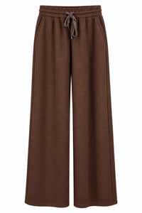 Zenana - Scuba Wide Leg Pants
