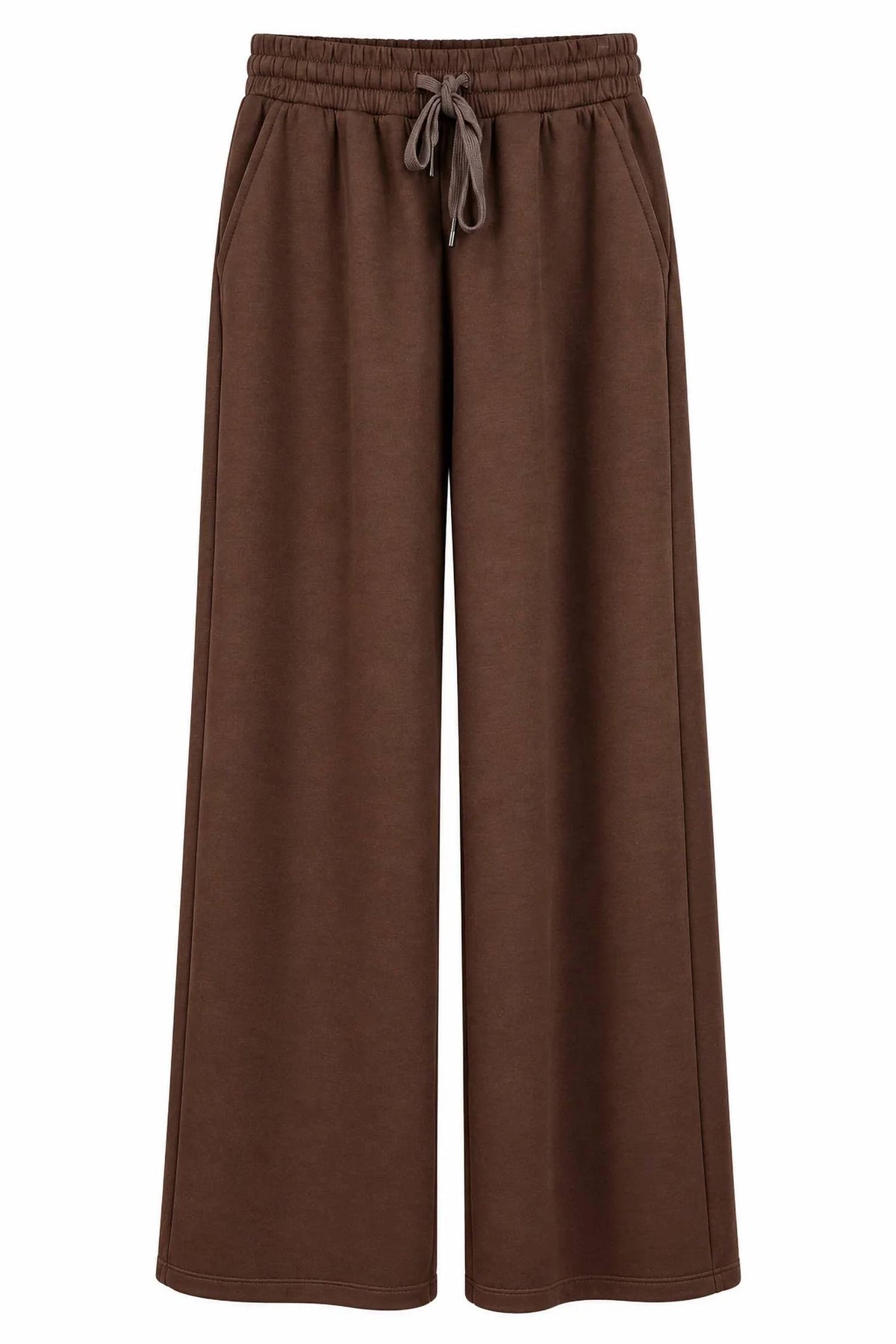 Zenana - Scuba Wide Leg Pants