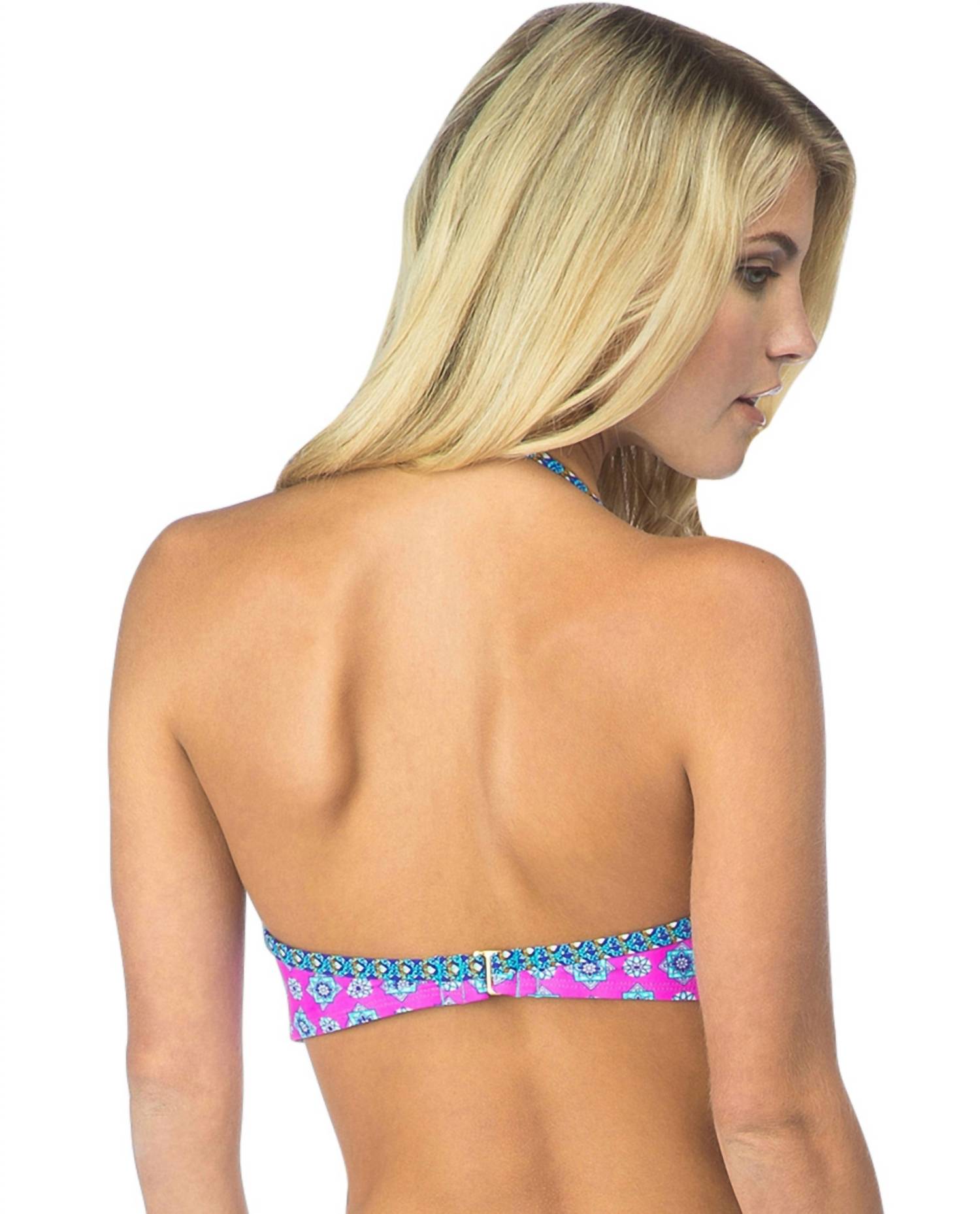 Hobie - Underwire Crochet Midkini Bikini Top