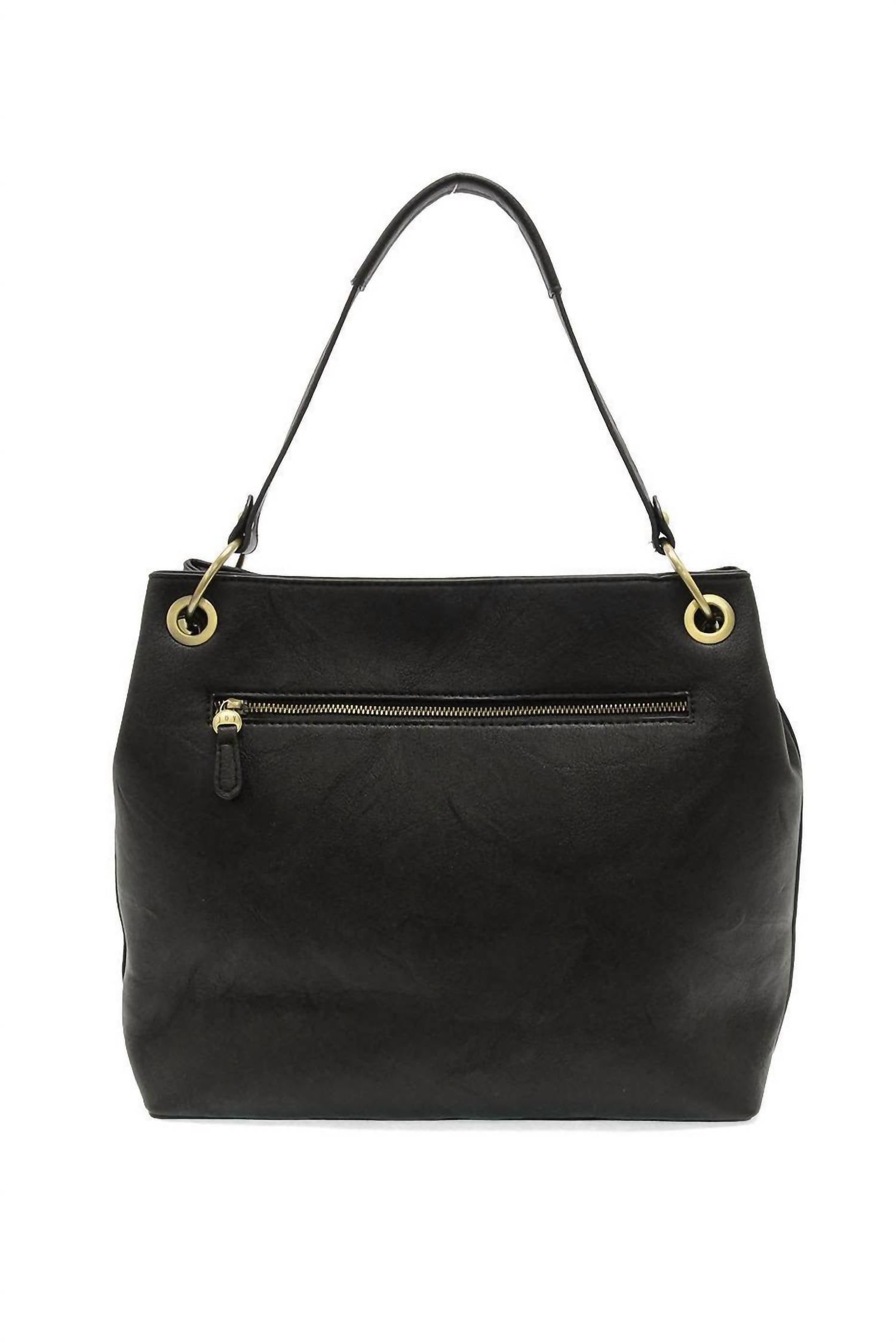 Joy Susan Women's Jem Bucket Bag in black - women's bag - alternate view