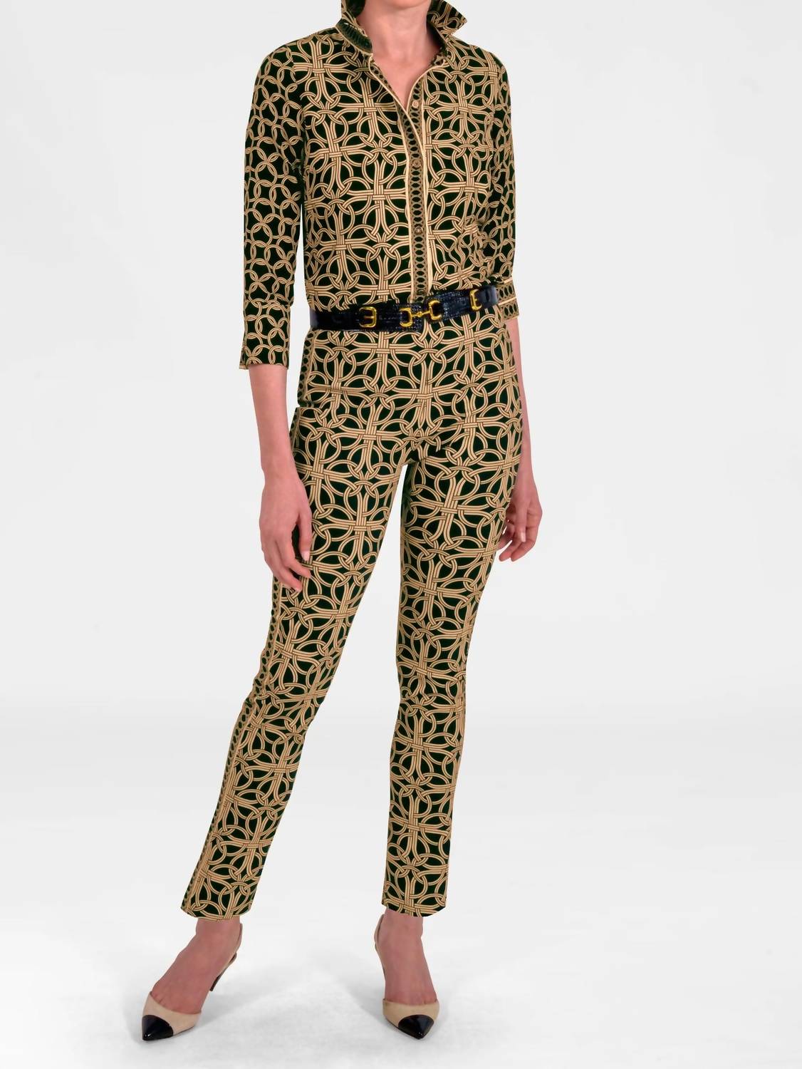 Gretchen Scott - Ring Toss Gripless Pull On Pants