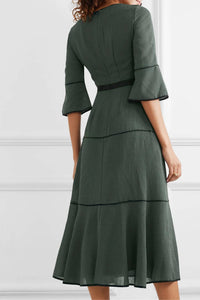 Cefinn - Tiered A-line Maxi Dress
