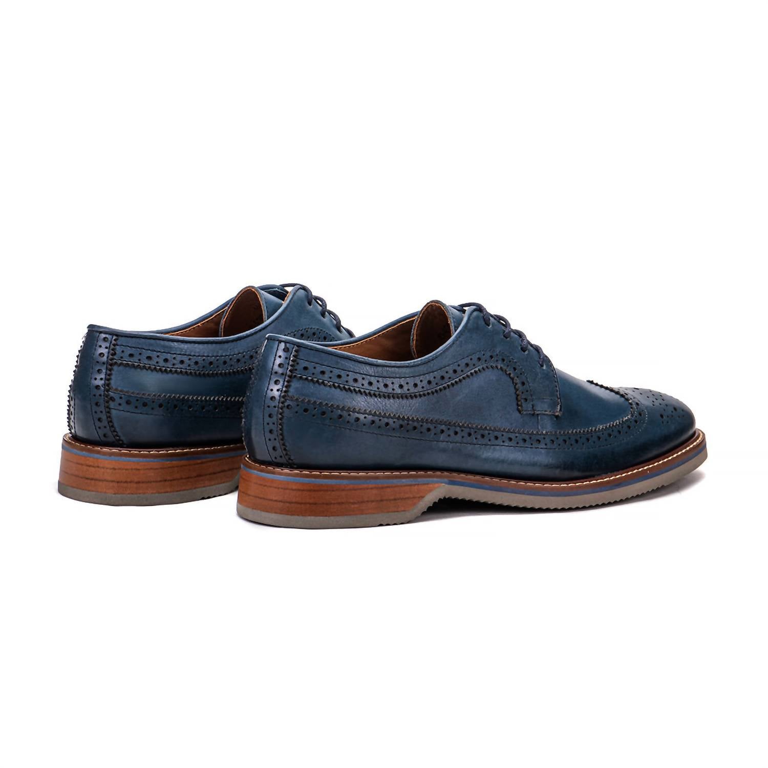 Polished - Men's Brasilia Leather Derby Shoes