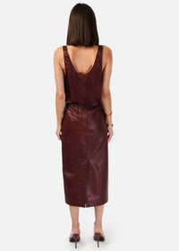 Cami Nyc - Inaya Leather Skirt