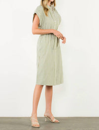 Thml - Button Up Striped Dress