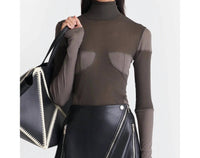 Nanushka - KLARIS PATCHWORK JERSEY TOP