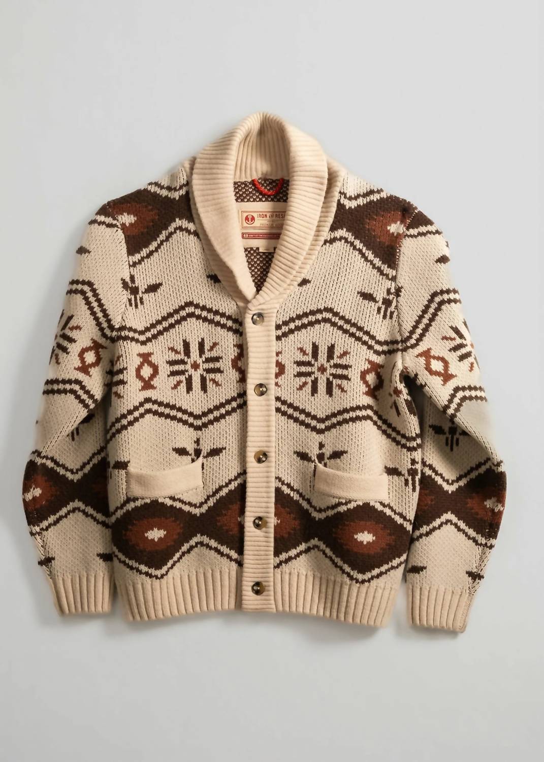 Iron & Resin - Men's Wincha Shawl Collar Sweater