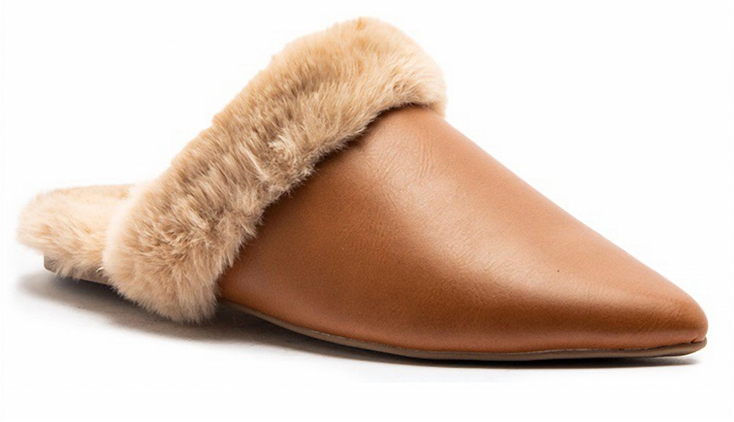 Thistle And Clover - Women's Dress Furry Flats