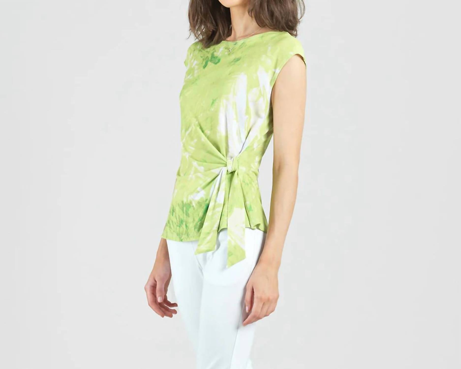 Clara Sunwoo - Side Tie Top