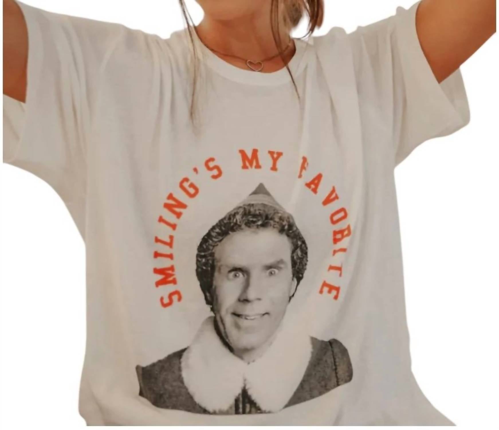 Friday + Saturday - Smiling's My Favorite Tee