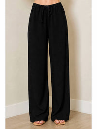 Wasabi + Mint - Linen Drawstring Pants
