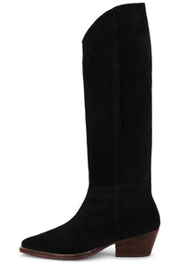Free People Women's Sway Slouch Boots in black - women's shoe - alternate view