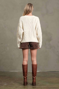 Raisonnel - Suede High-Rise Shorts