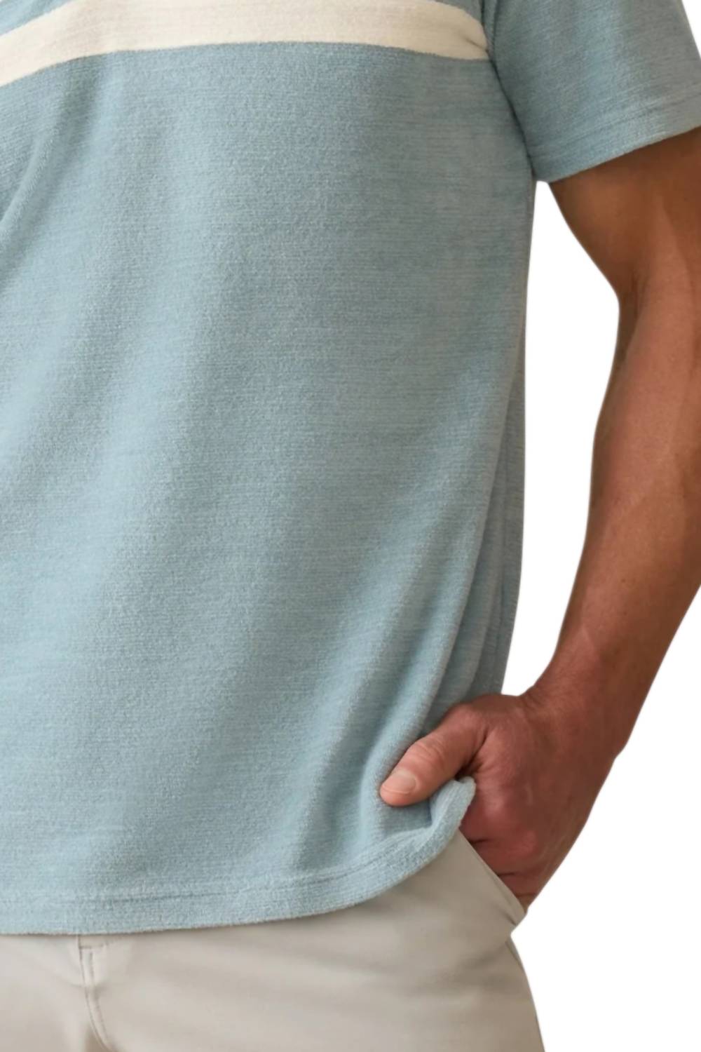Faherty - Cabana Towel Terry Surf Polo