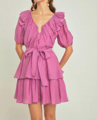 Endless Rose - Ruffled Dress